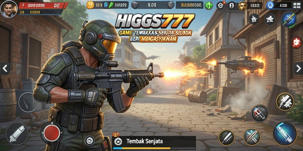 Tampilan antarmuka HIGGS777 yang menarik dan intuitif.