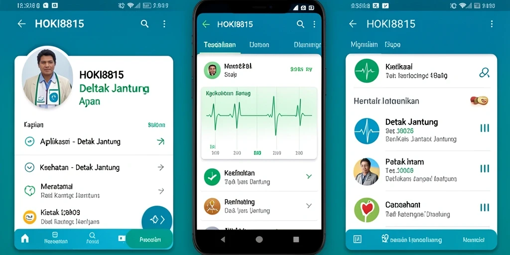 Tampilan antarmuka HOKI8815 yang intuitif dan informatif.