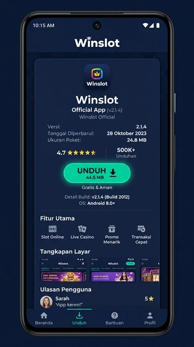 Panduan Unduh APK Winslot untuk Android di Indonesia