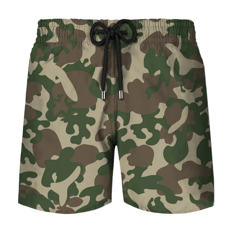 Classic Camouflage Board Shorts Men Fashion 3D Printed Camo Quick Dry Swimming Trunks Cool Ice Shorts Kids Summer Short Pants - Image 5